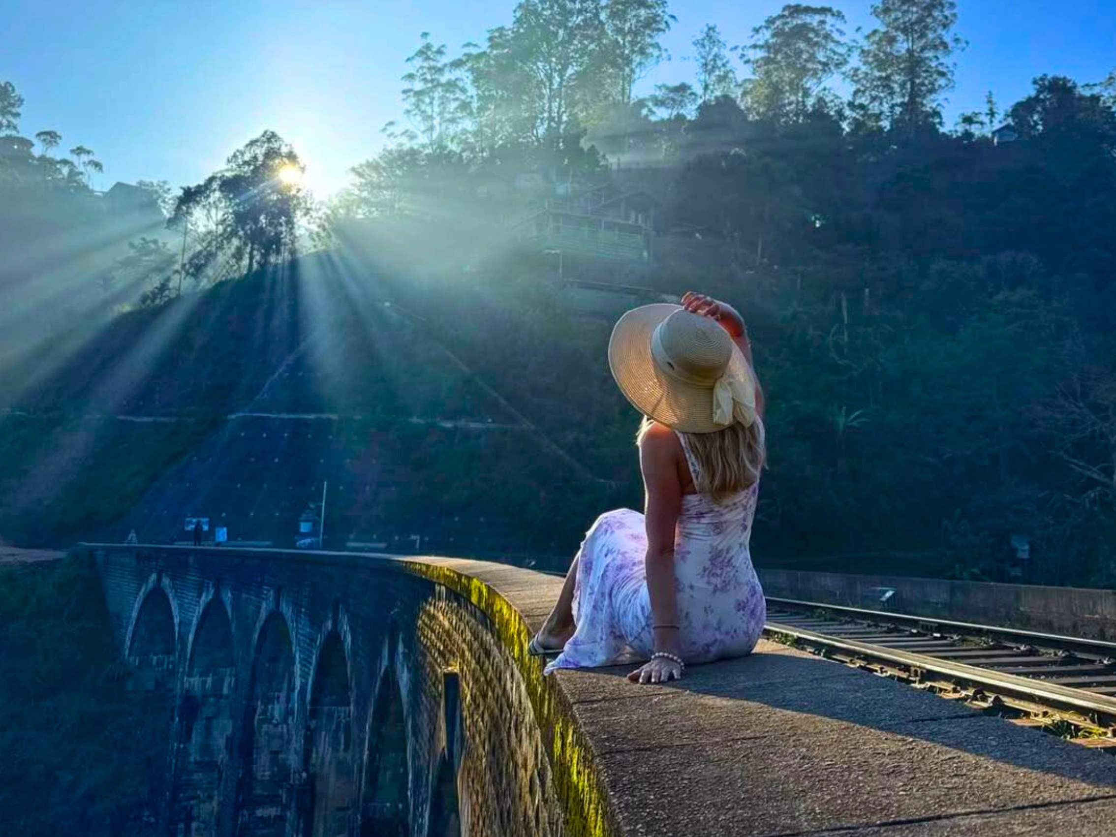 Nine arch bridge